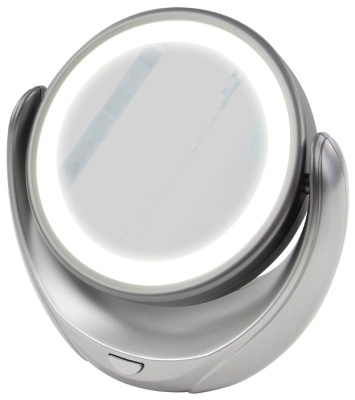 Зеркало косметическое Marta MT-2653 серый жемчуг