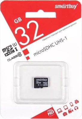Карта памяти SmartBuy (SB32GBSDCL10-00) MicroSDHC 32GB Class10 UHS-I