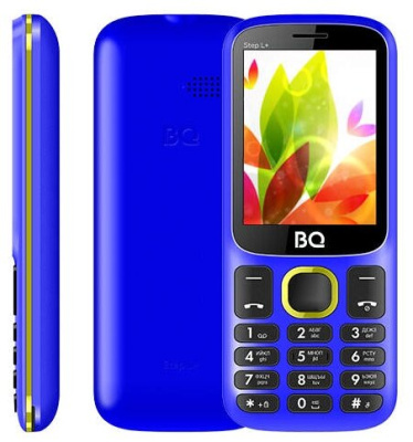 Мобильный телефон BQ 2440 Step L+ Blue+Yellow