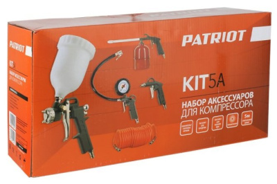 Набор пневмоинструментов PATRIOT KIT 5A