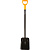 Лопата совковая Fiskars Solid 1066718