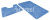 Комплект ковриков Shahintex АКТИВ icarpet 50*80+50*40 001 синий 56