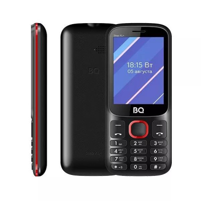 Мобильный телефон BQ 2820 Step XL+ Black+Red