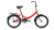 Велосипед Altair City 20 (20" 1 ск. рост 14"скл.) 2020-21 красный/голубой