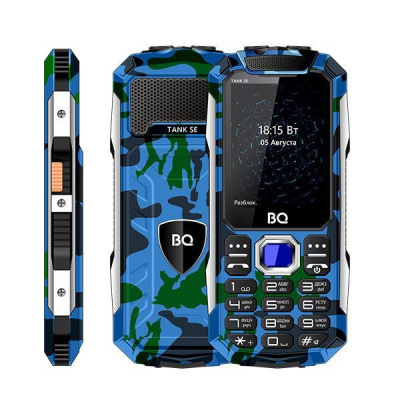 Мобильный телефон BQ 2824 Tank T Camouflage Blue