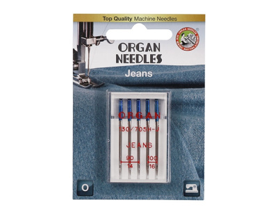 Иглы ORGAN Jeans 5/90-100 Blister
