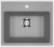 Кухонная мойка Practik PR-M Светло-серый 490-003