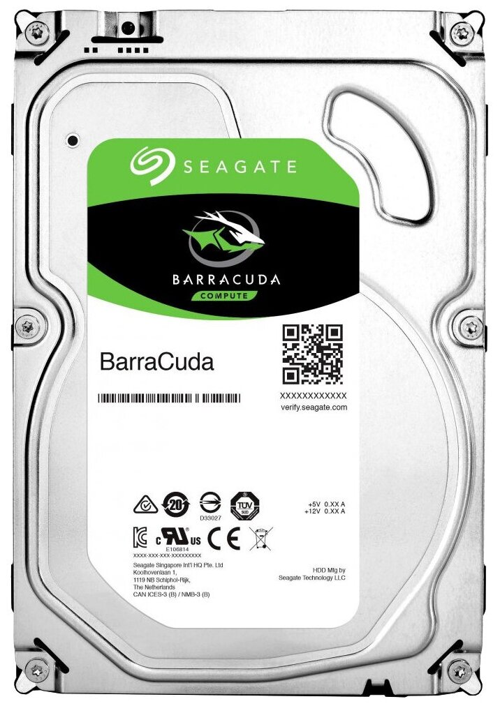 Жесткий диск Seagate BarraCuda Original SATA-3 7200rpm 256Mb (ST2000DM008)