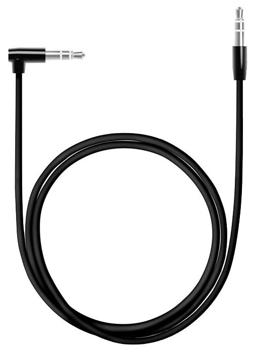 Кабель Deppa AUX Slim (1.2m) Black (72193)
