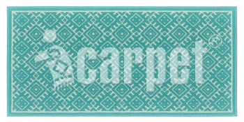 Универсальный коврик Shahintex A LA RUSSE icarpet 60*120 001M мятный