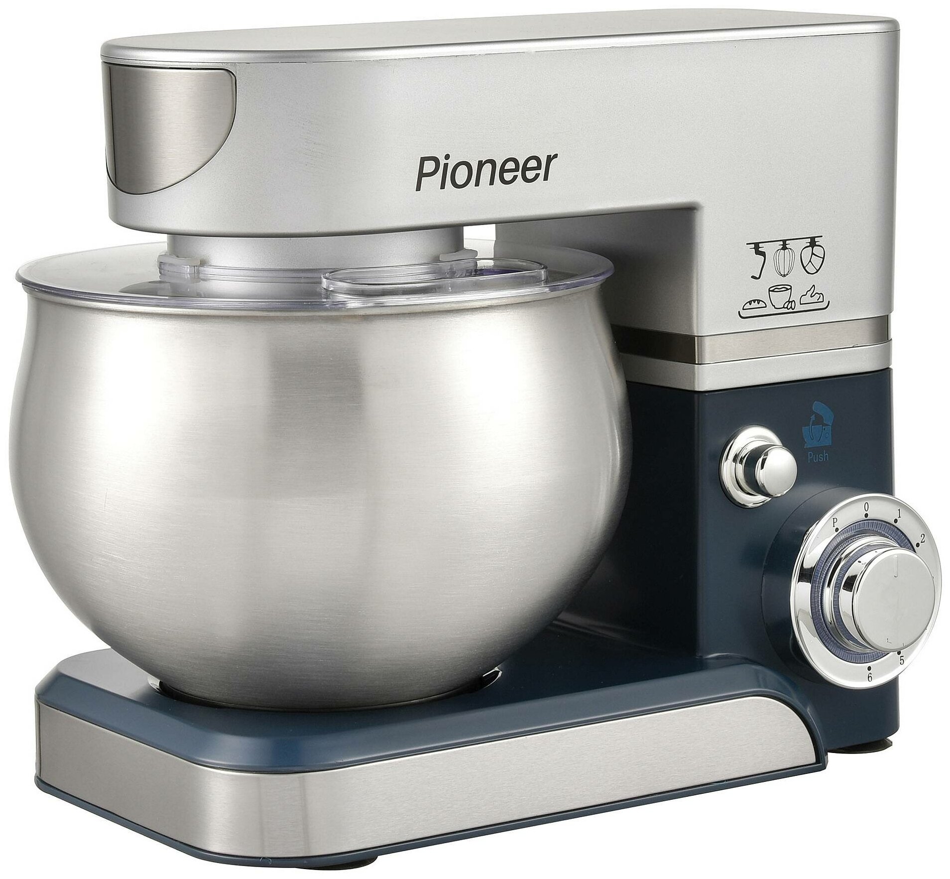 Планетарный миксер Pioneer MX322 Blue marine