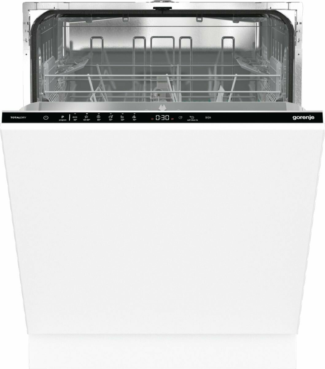 Посудомоечная машина встраиваемая Gorenje GV642D90 белая