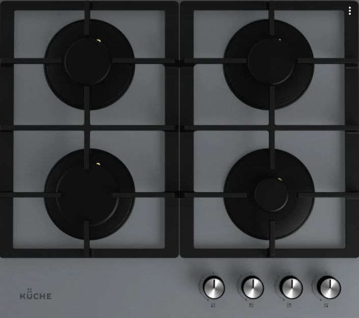 Газовая варочная поверхность Kuche GGH 640 GF Серая