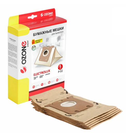 Пылесборник бумажный Ozone P-02 (Electrolux)