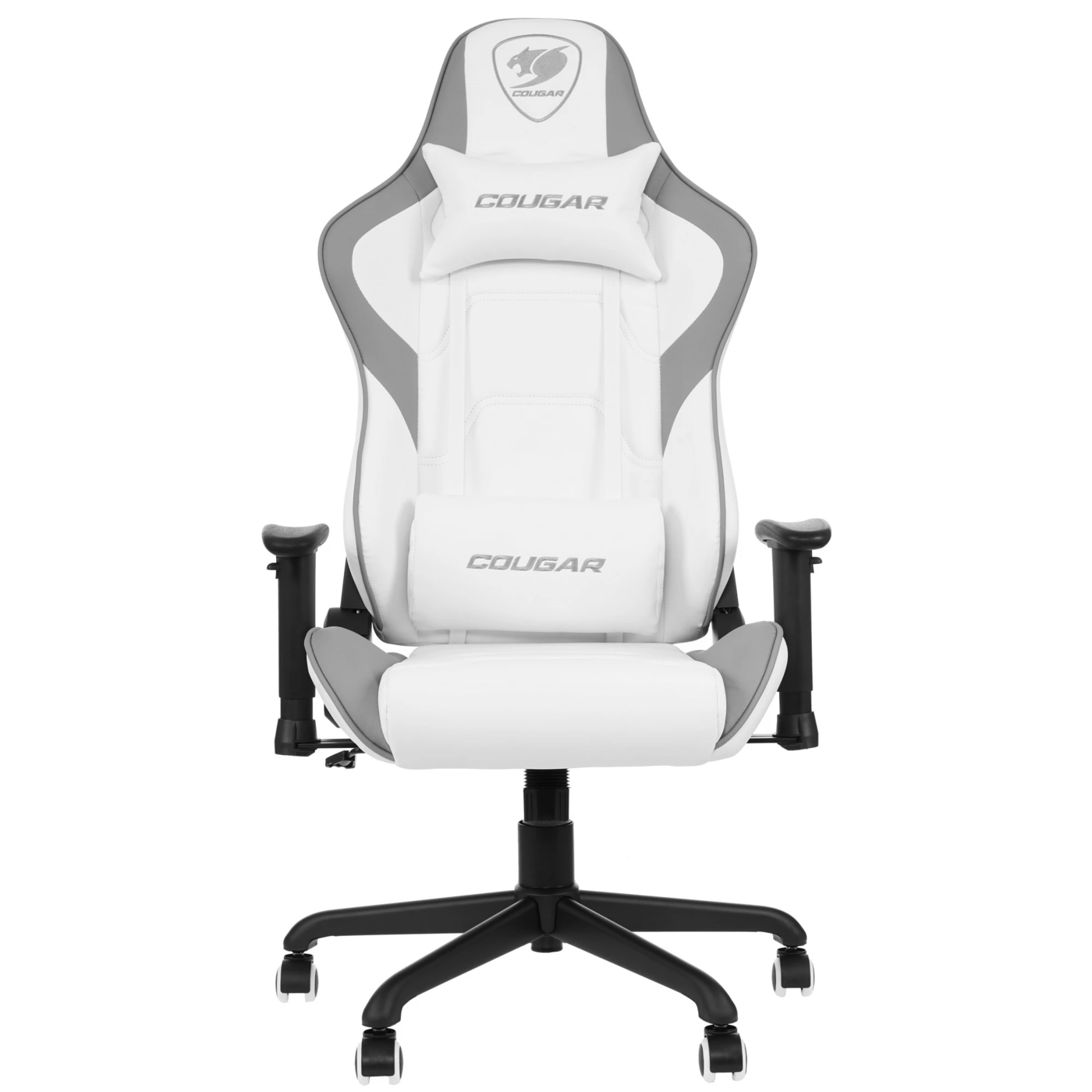Игровое кресло Cougar Fortress White+Grey