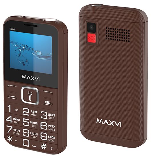 Мобильный телефон MAXVI B200 Brown