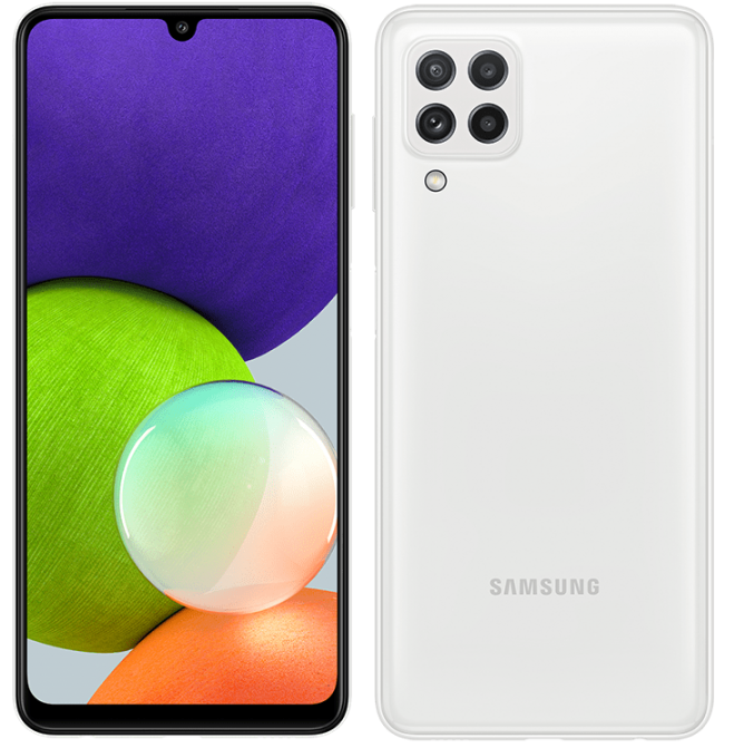 Смартфон Samsung Galaxy A22 4/64Gb White SM-A225F