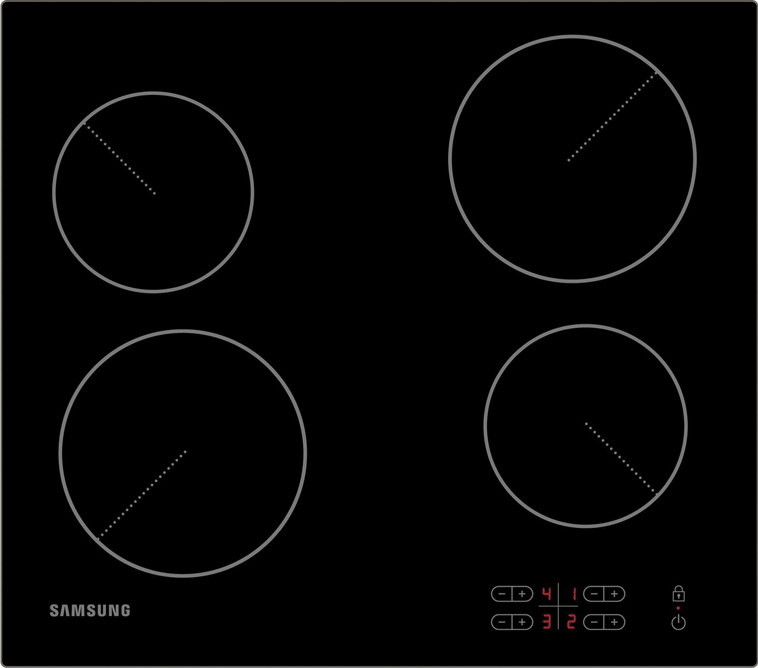 Электрическая варочная поверхность Samsung NZ64T3506AK/WT