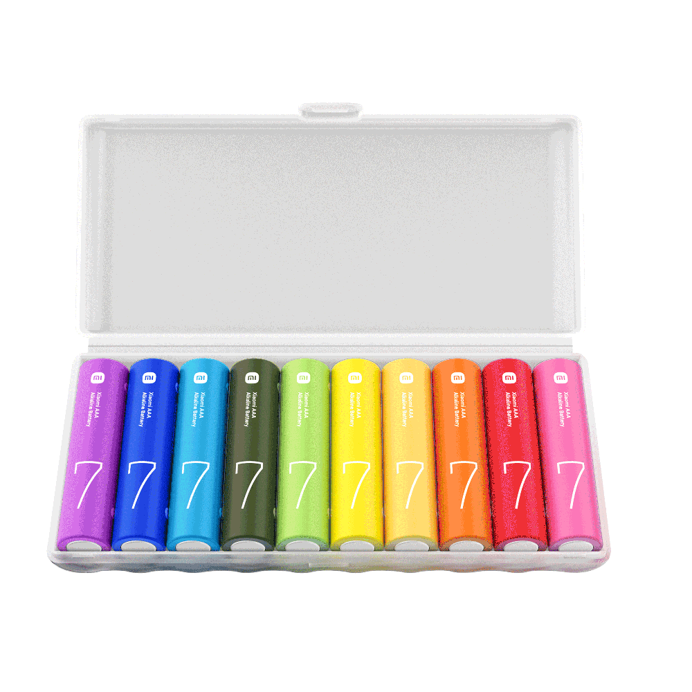 Эл.питания Xiaomi ZMI AAA Rainbow Batteries (10 шт.)
