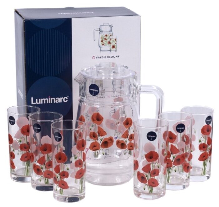 Набор питьевой Luminarc Hypnosis P7466 7пр.