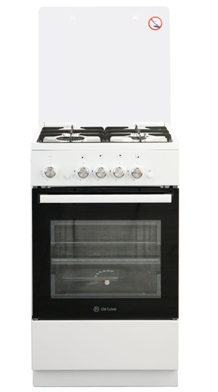 Плита газовая De Luxe 5040.32г (кр.) чр