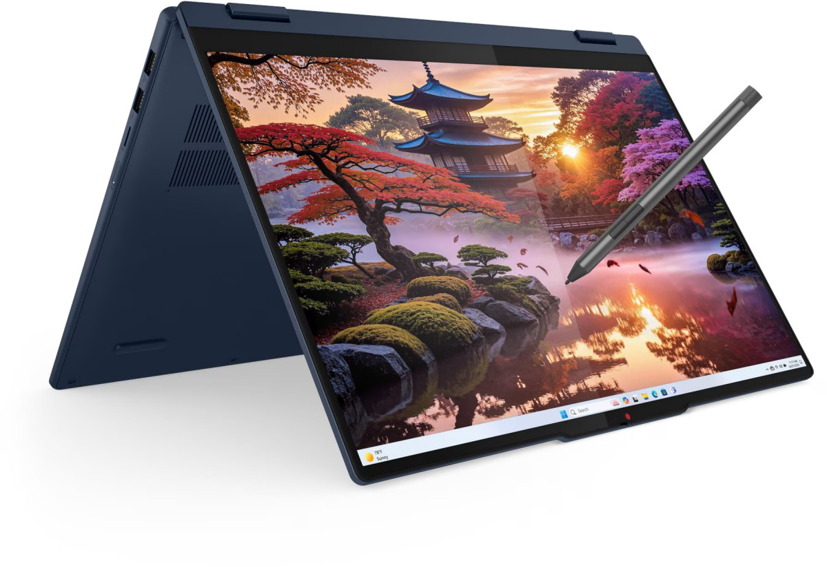 Ноутбук Lenovo IdeaPad 5 2-in-1 16AKP10 Ryzen AI 7 350/16Gb/1Tb SSD/860M/16" FHD IPS Сенсорный (Win11) Cosmic Blue (83KU0013US)