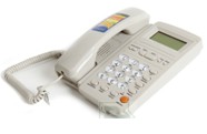 Телефон проводной Вектор 801/09 WHITE