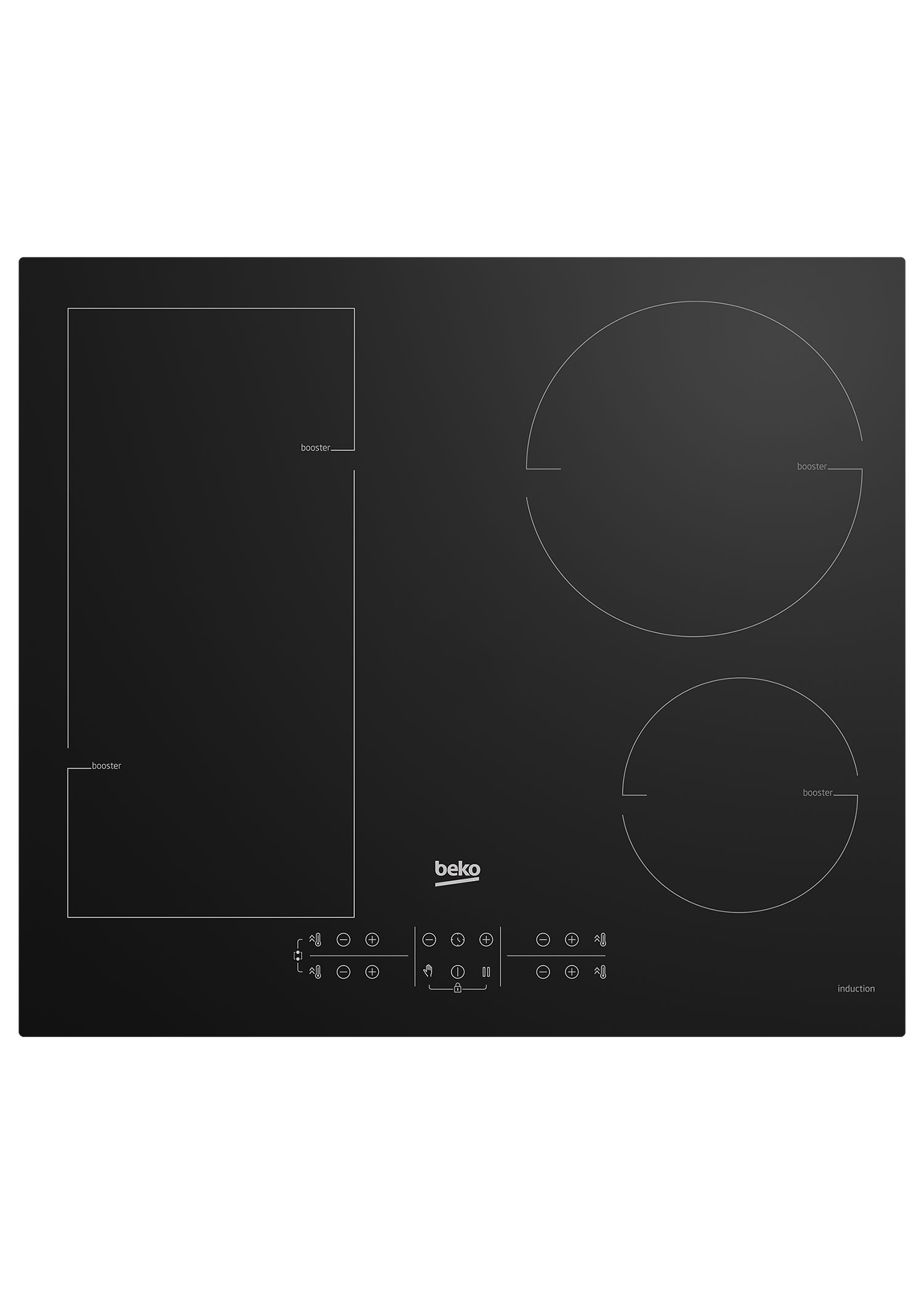 Индукционная варочная панель BEKO BHI6420KFBB