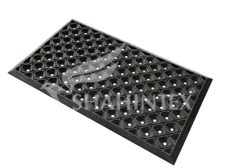 Коврик придверный резиновый Shahintex 3D Matrix SH81 60*90
