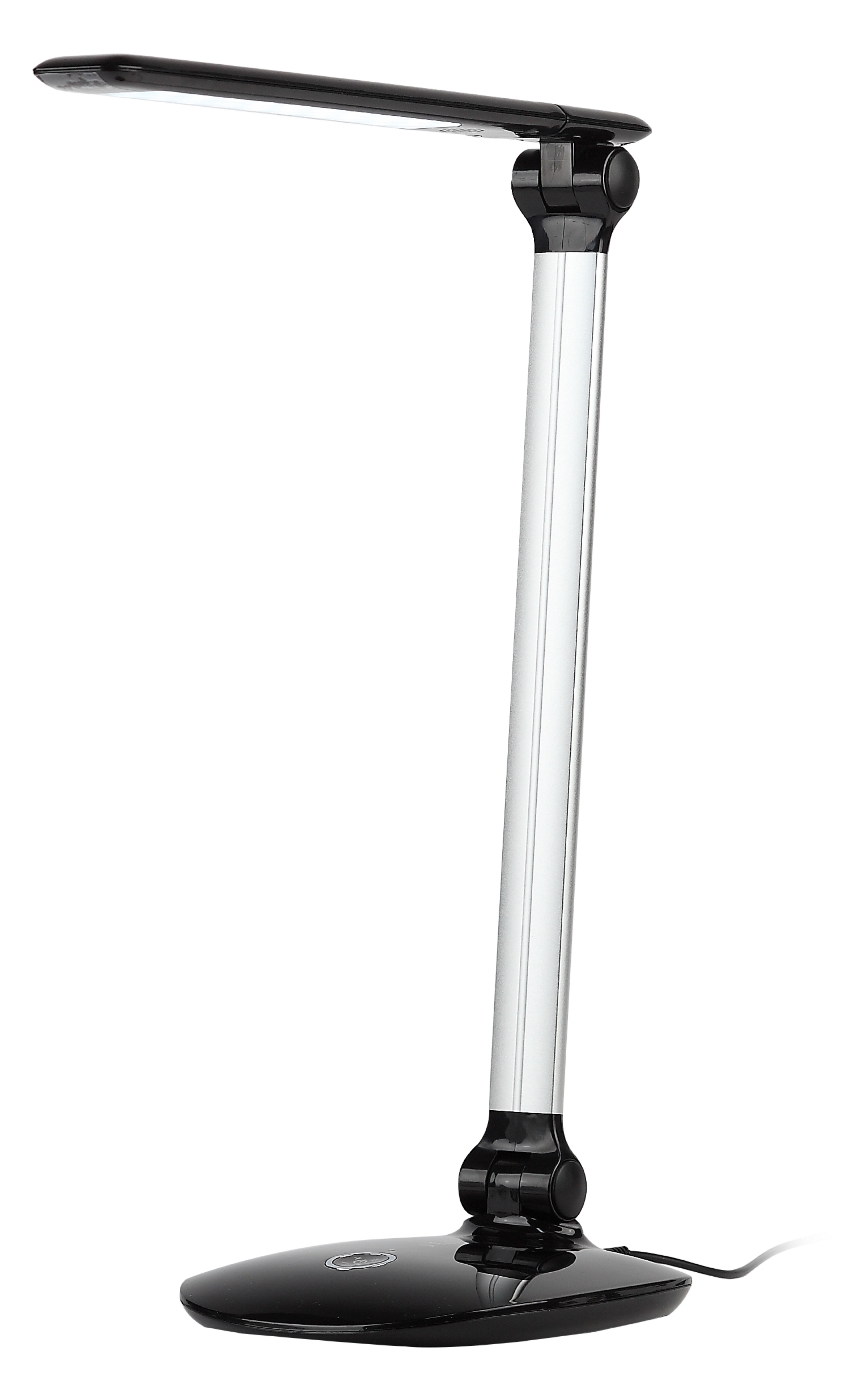 Настольная лампа Эра NLED-456-10W-BK-S Black/Silver