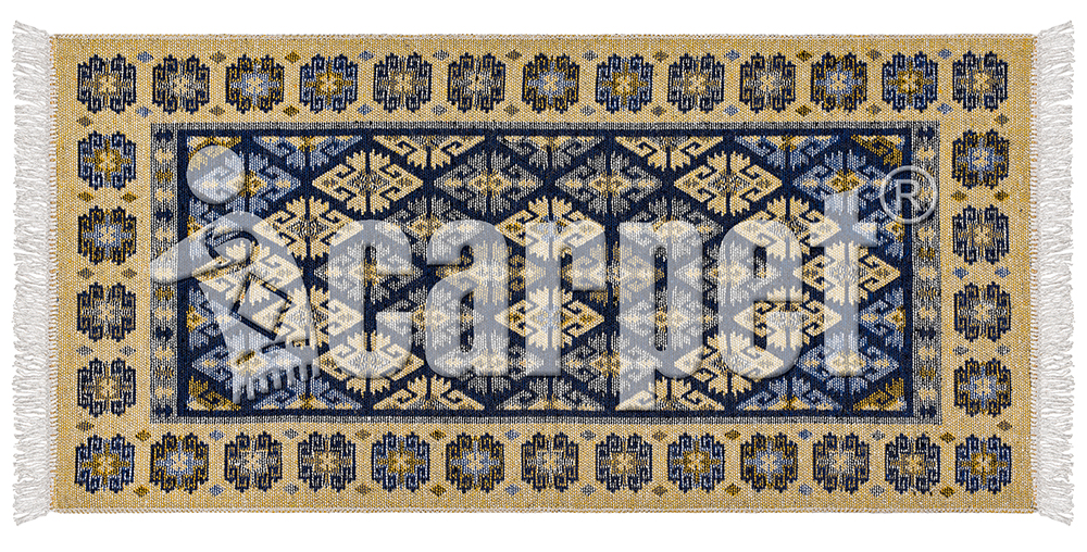 Универсальный коврик Shahintex Etno icarpet 60*100 002 сапфир