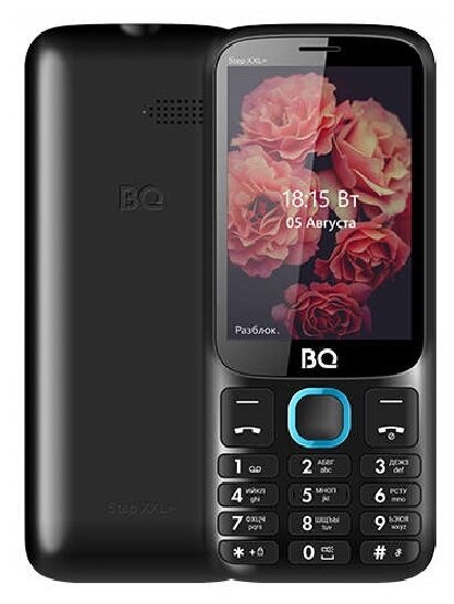 Мобильный телефон BQ 3590 Step XXL+ Black+Blue