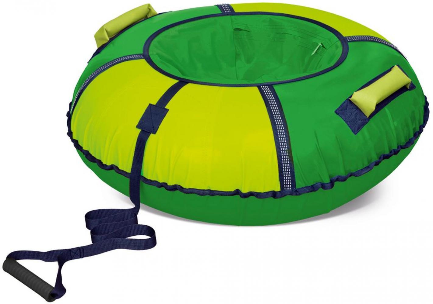 Тюбинг Nika ТБ6К-80/ЗЖ2 принт Зеленый-лимонный