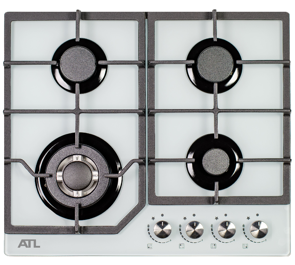 Газовая варочная поверхность ATL 4 TB 60 WH MSTGQ