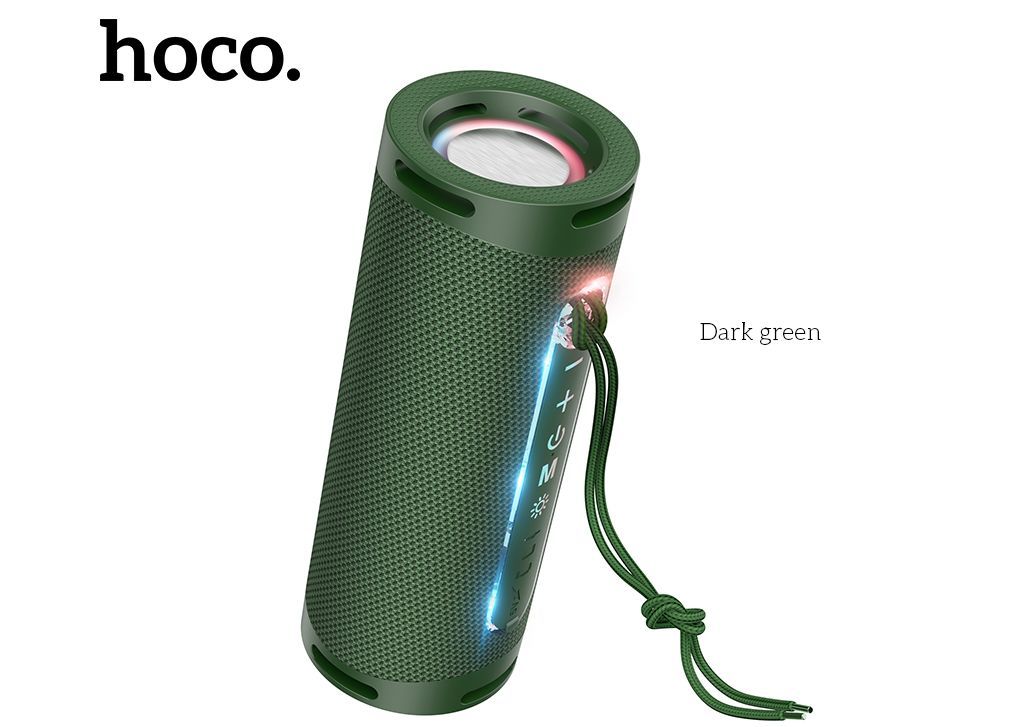 Портативная акустика HOCO HC9 Dazzling pulse зеленый