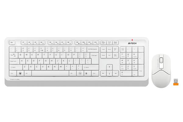 БК Клавиатура + мышь A4Tech Fstyler FG1012 (USB) White