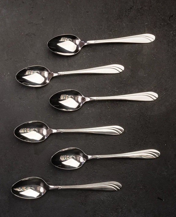 Набор чайных ложек Элегия М02 6 пр. НСП-0602лч