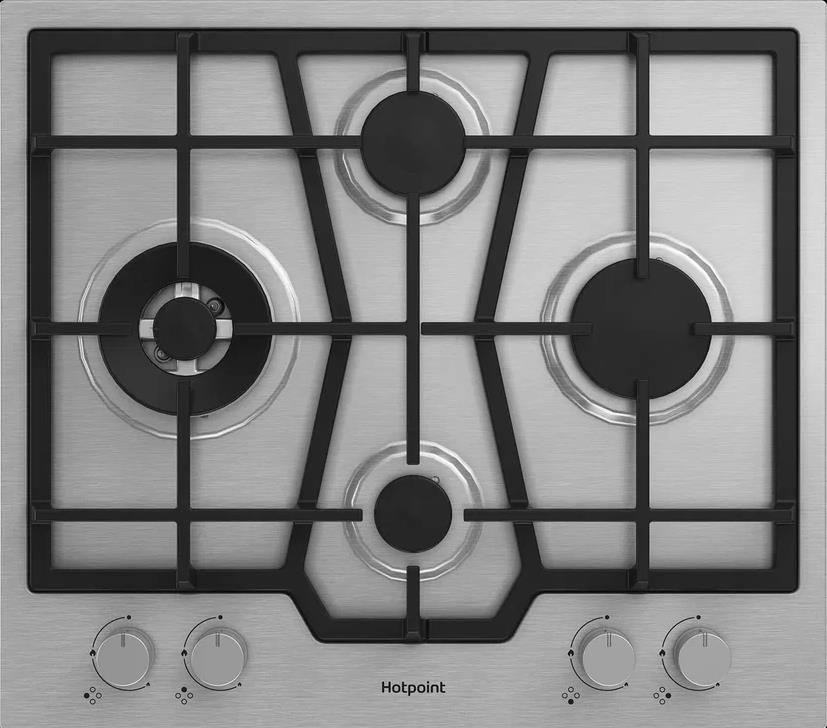 Газовая варочная поверхность Hotpoint HGMT 643 W IX