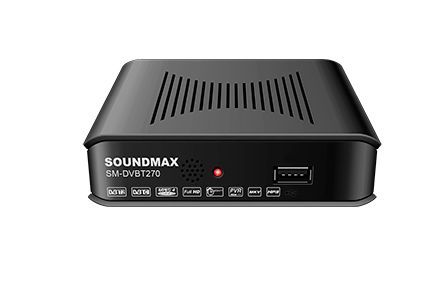 Ресивер SoundMAX SM-DVBT270 черный