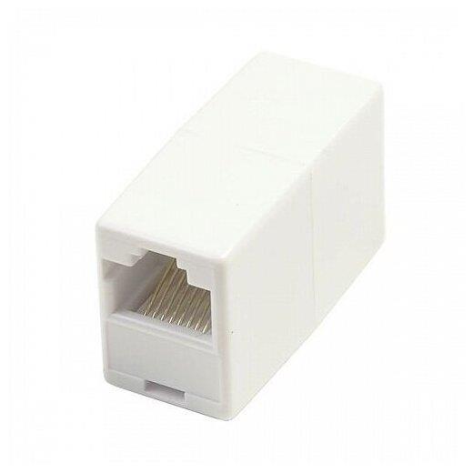 Коннектор Gembird RJ45 проходной адаптер-соединитель RJ-45F/RJ-45F <TA350/1>
