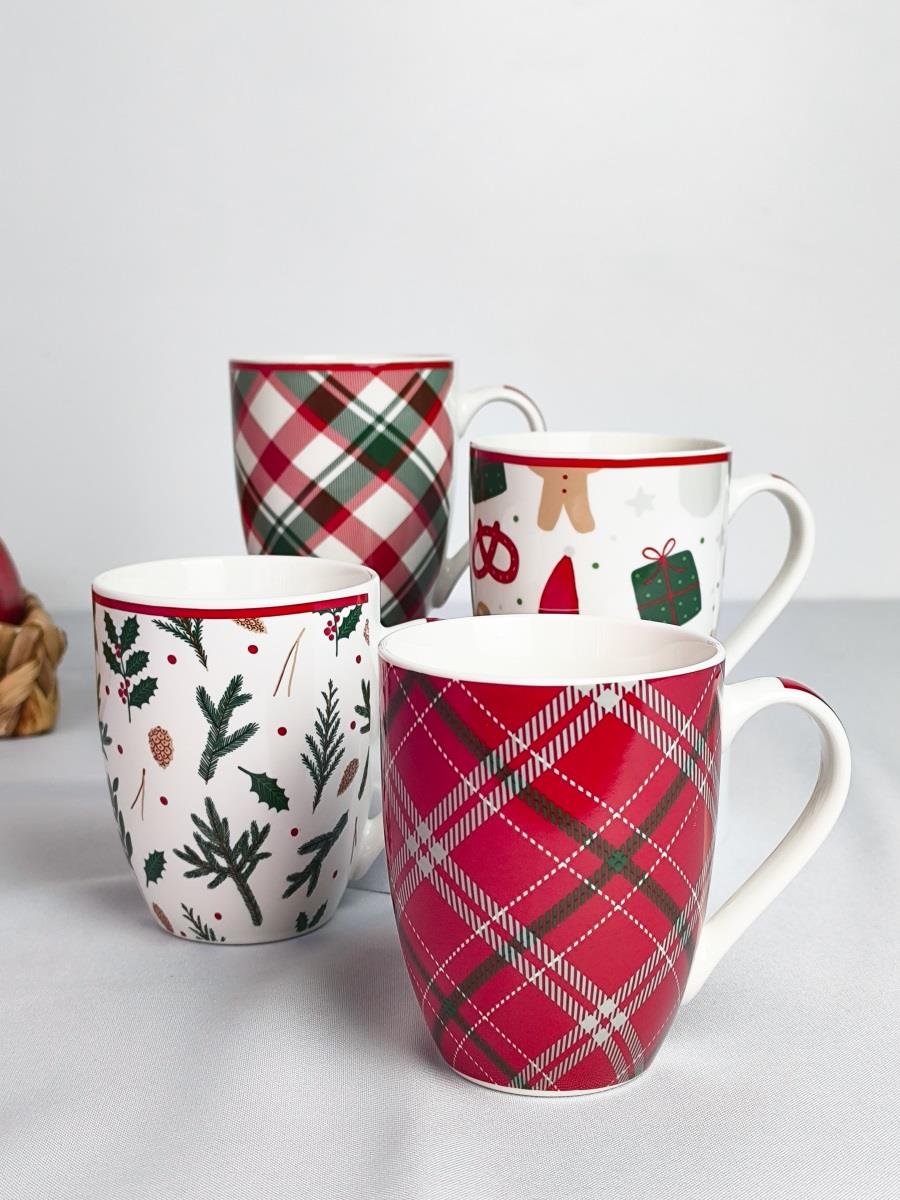 Набор кружек Jewel Уют 340 мл 4 пр. ПС0078-22