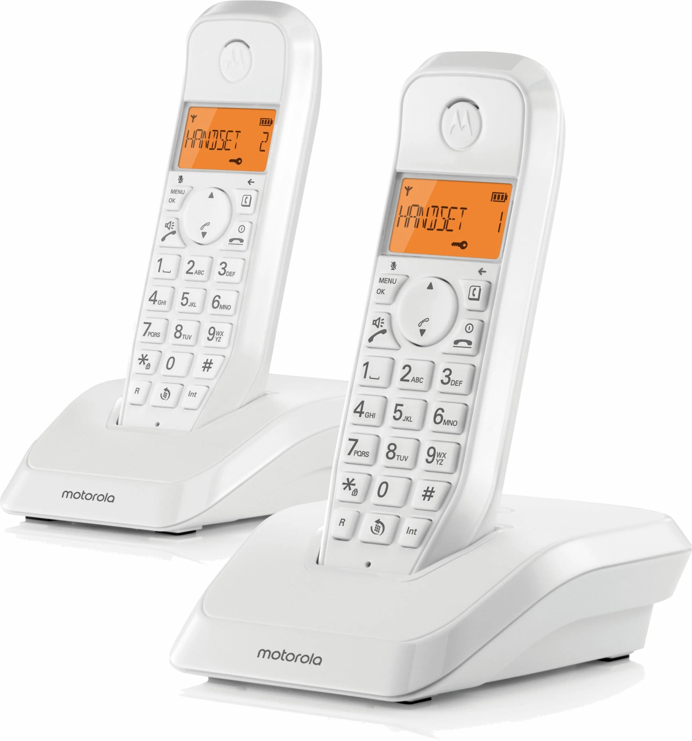 Радиотелефон Motorola S1202 белый