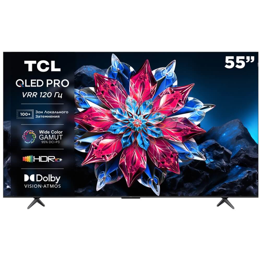ЖК-телевизор, QLED TCL 55C655 (ИМП)
