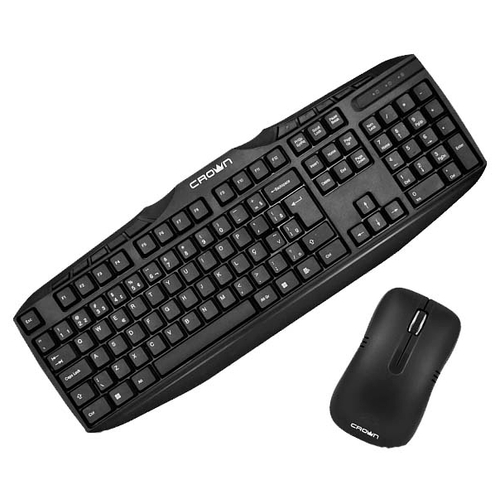Клавиатура и мышь CROWN CMMK-952W Black