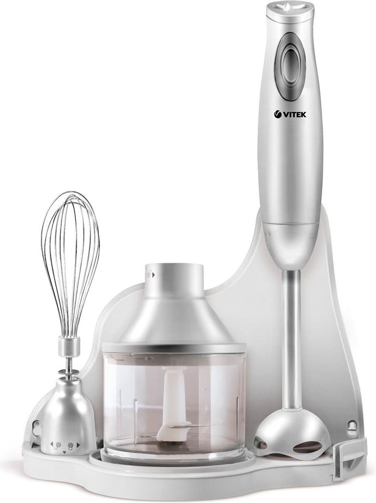 Блендер погружной Vitek VT-1456 серебристый