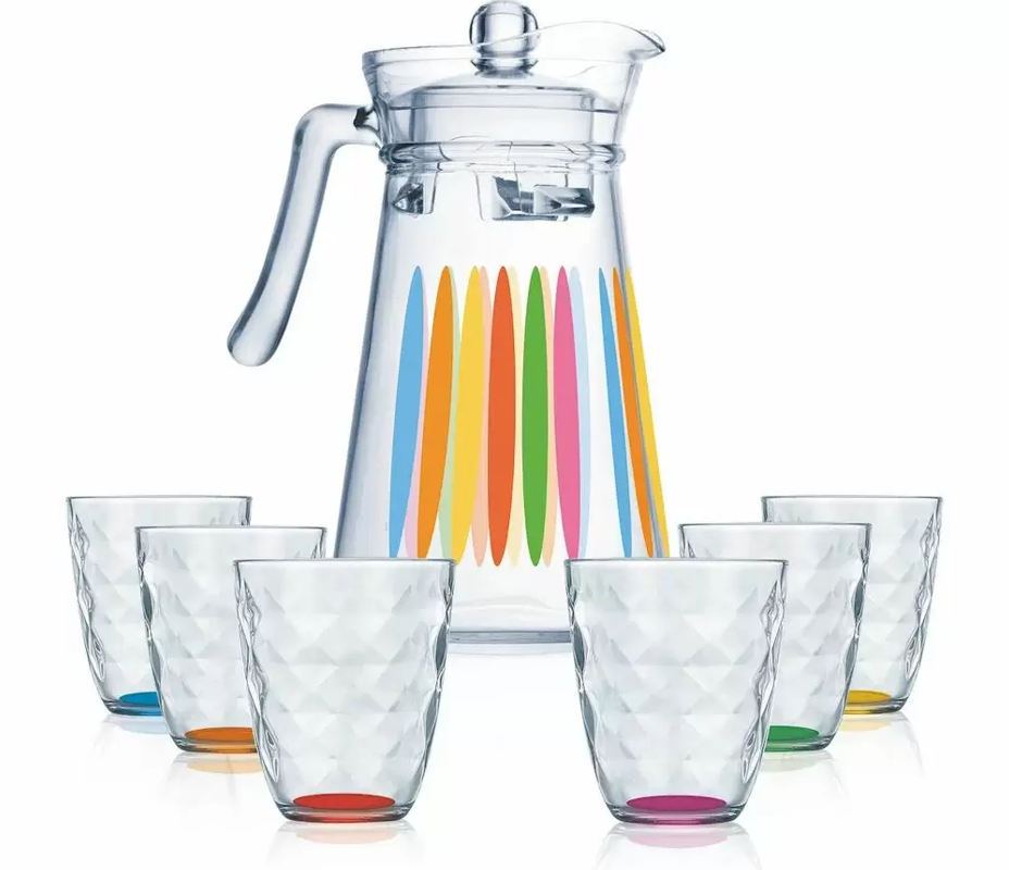 Набор питьевой Luminarc Diamond Rainbow P1080 7пр.