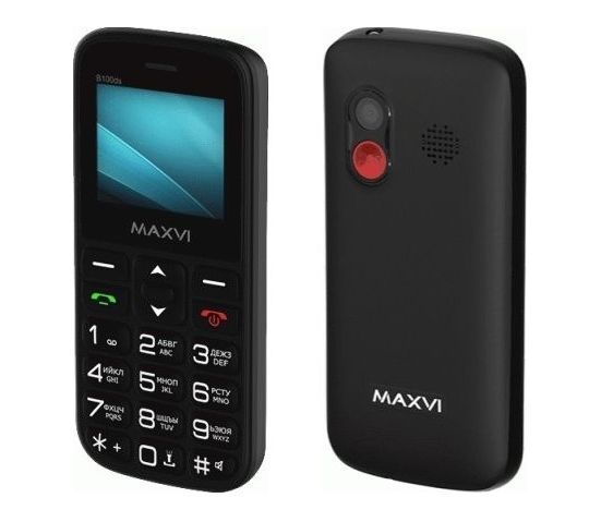 Мобильный телефон MAXVI B100DS BLACK
