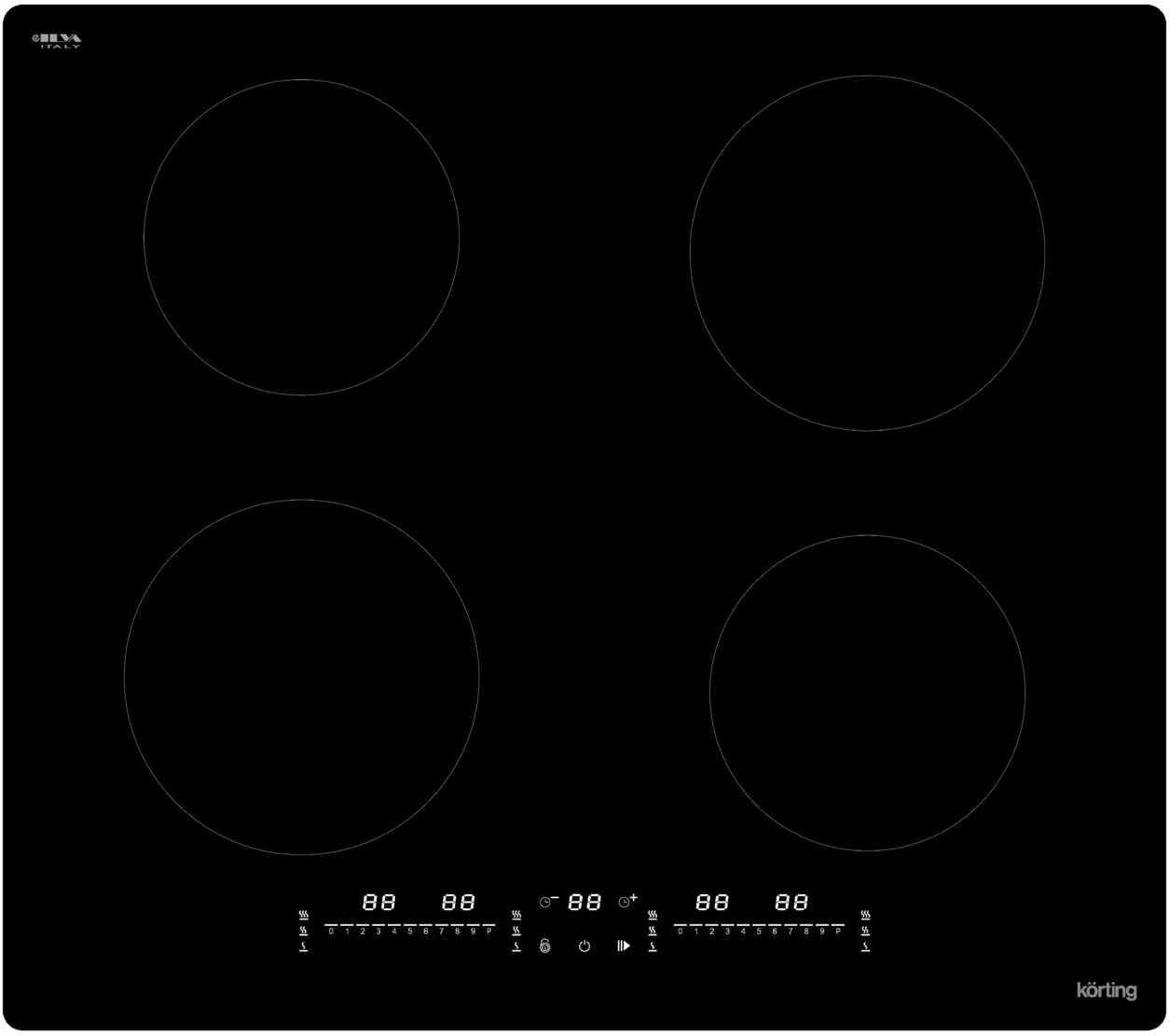 Индукционная варочная поверхность Korting HI 64090 HID