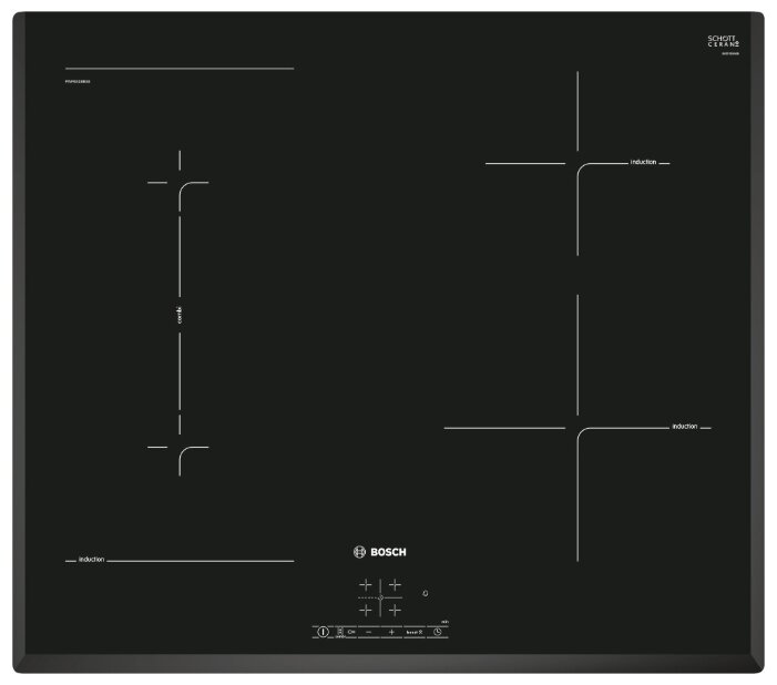Индукционная варочная поверхность Bosch PWP651BB5E