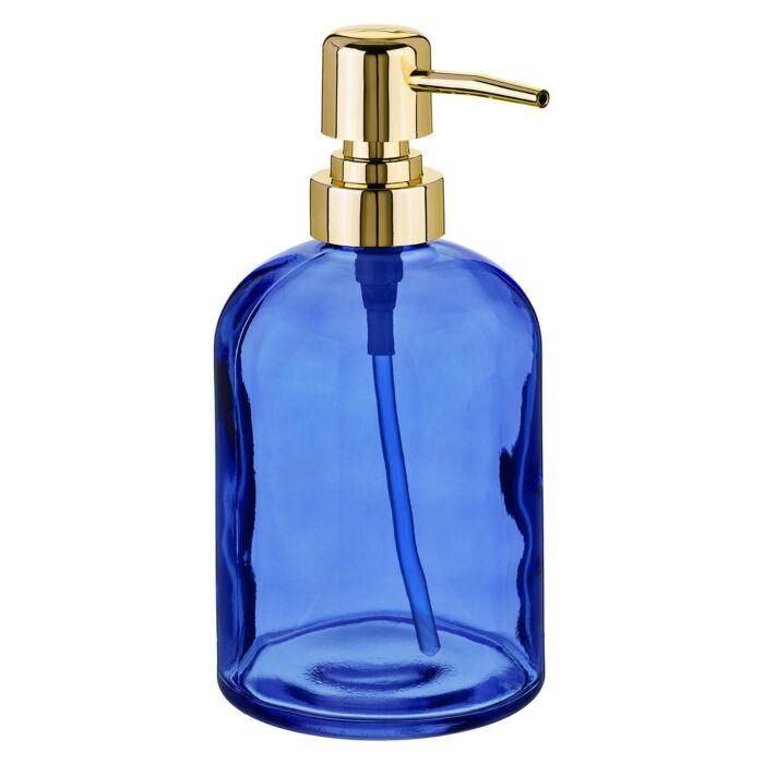 Дозатор для жидкого мыла Морошка Bright Colors синий 8х8х17,5 см 917-308-03